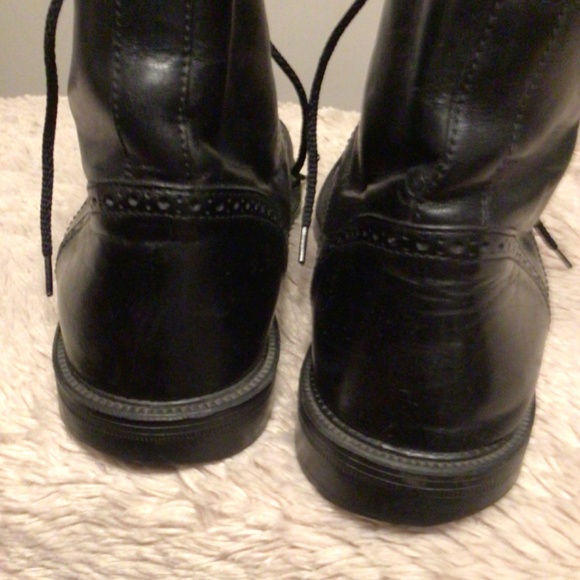 Carlo Morandi Leather Boots SZ 11/11.5 Made in Italy